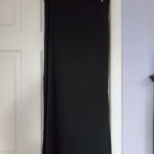 Long black skirt